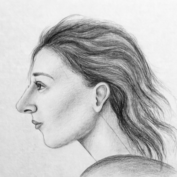 How to Draw a Face in Profile