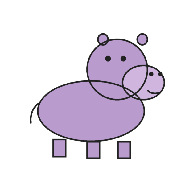 How to Draw a Hippo