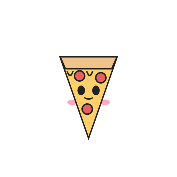 How to Draw a Pizza Slice