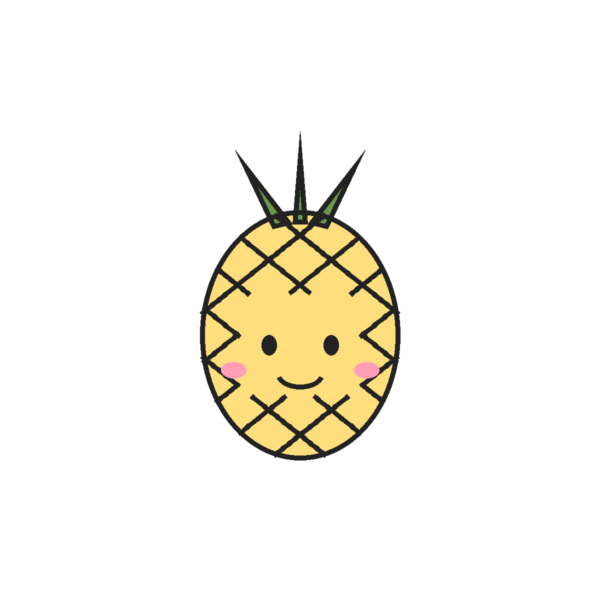 How to Draw a Pineapple