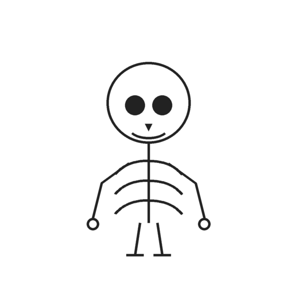 How to Draw a Skeleton