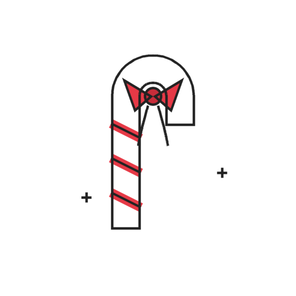 How to Draw a Candy Cane
