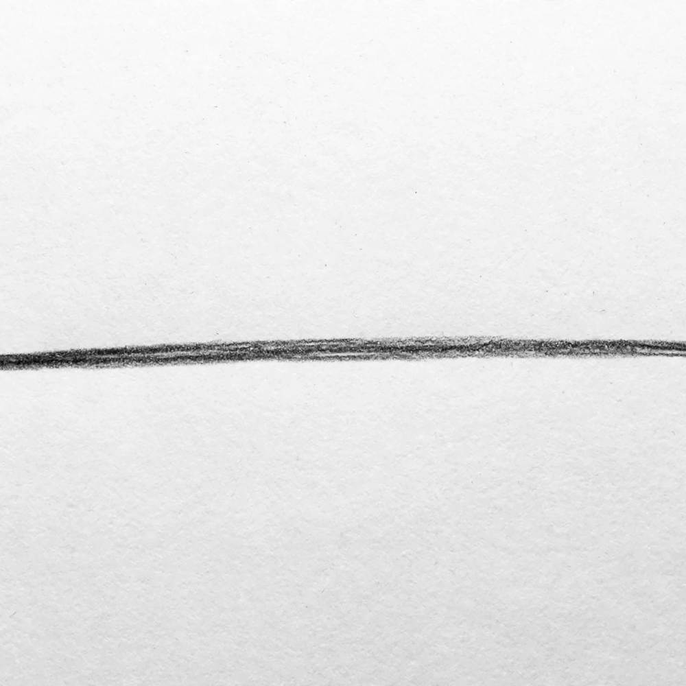 Draw a horizontal center line.