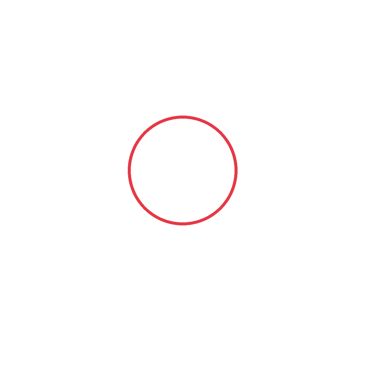 Draw a big round head.