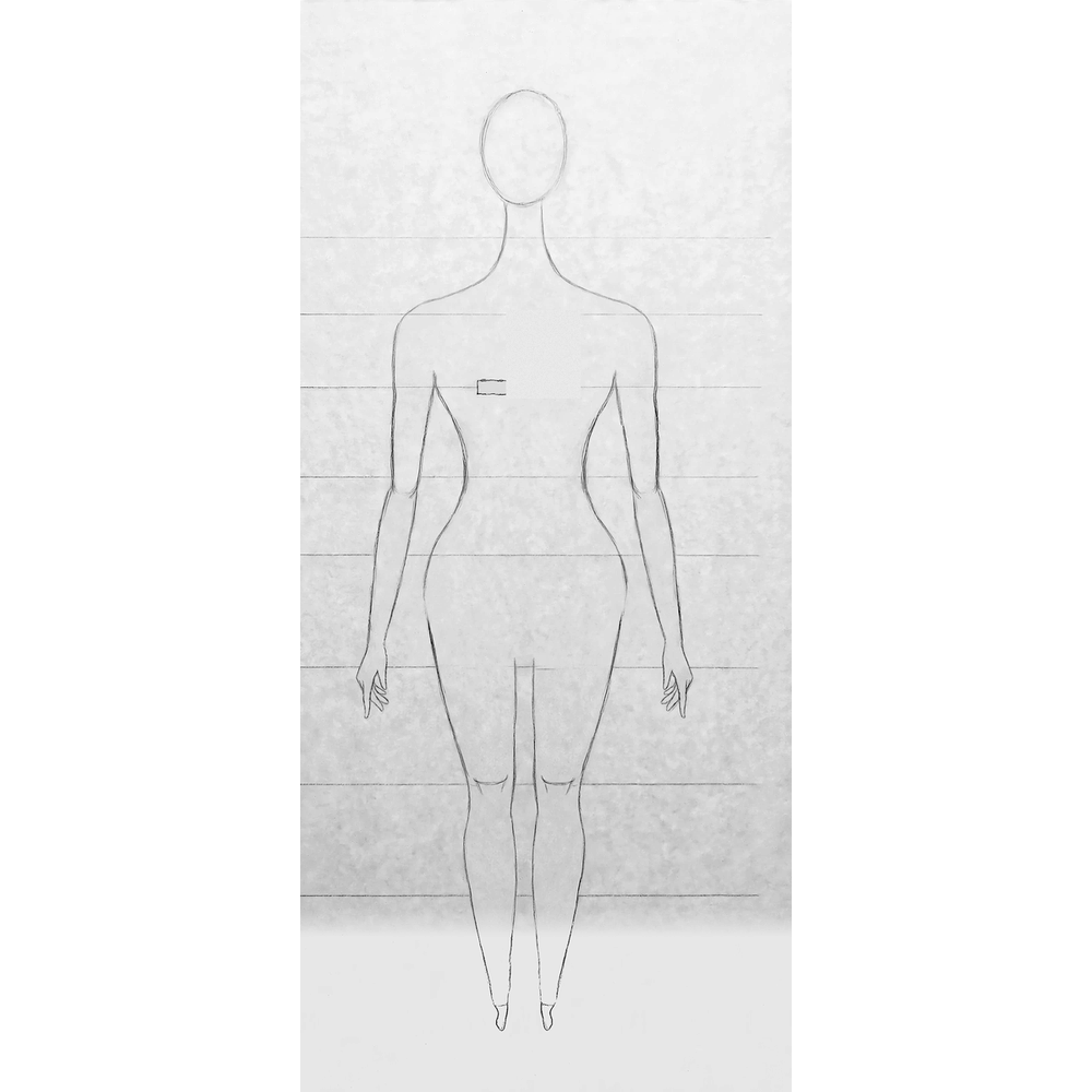 How to Draw Female Body Proportions — step 10