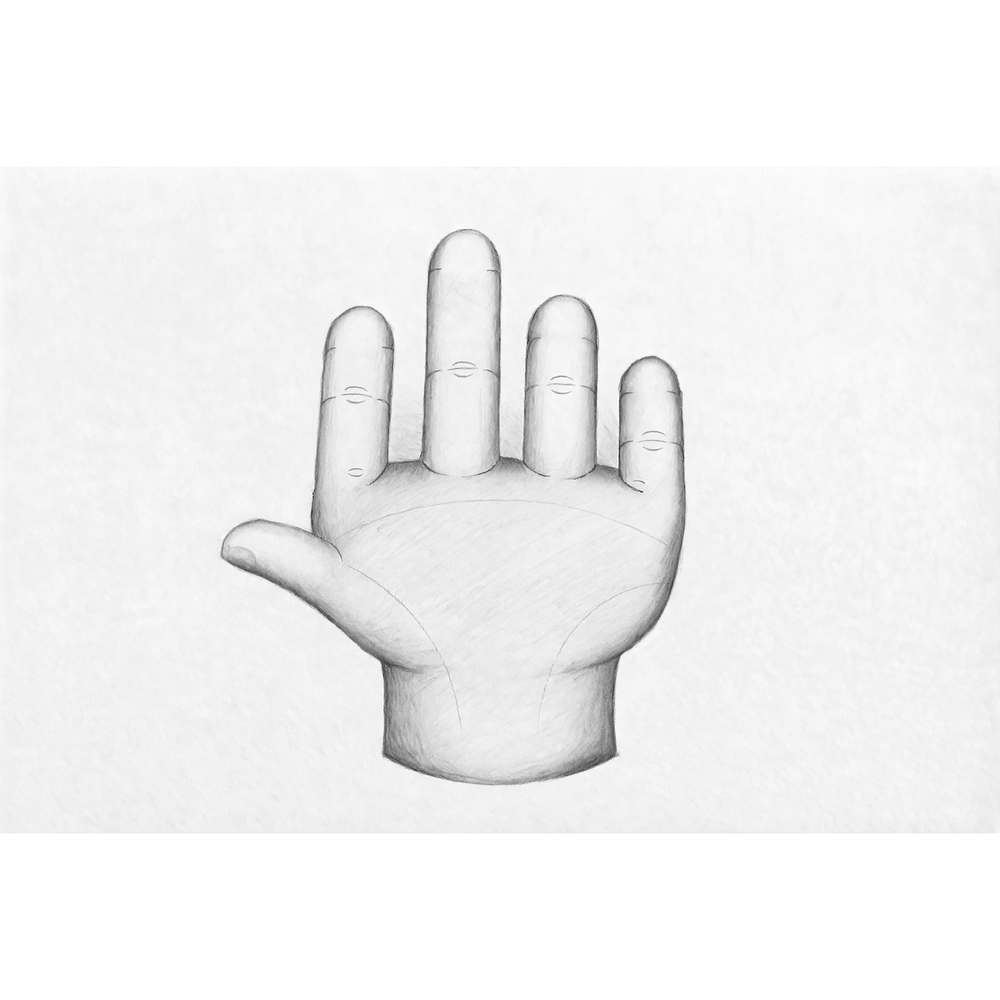 How to Draw a Hand — step 12
