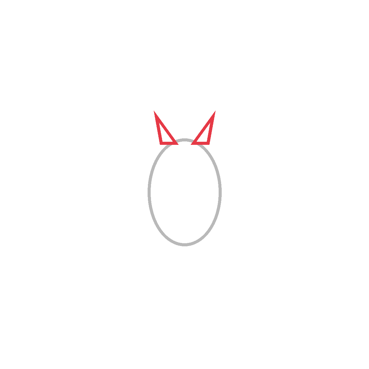 How to Draw a Bat — step 2