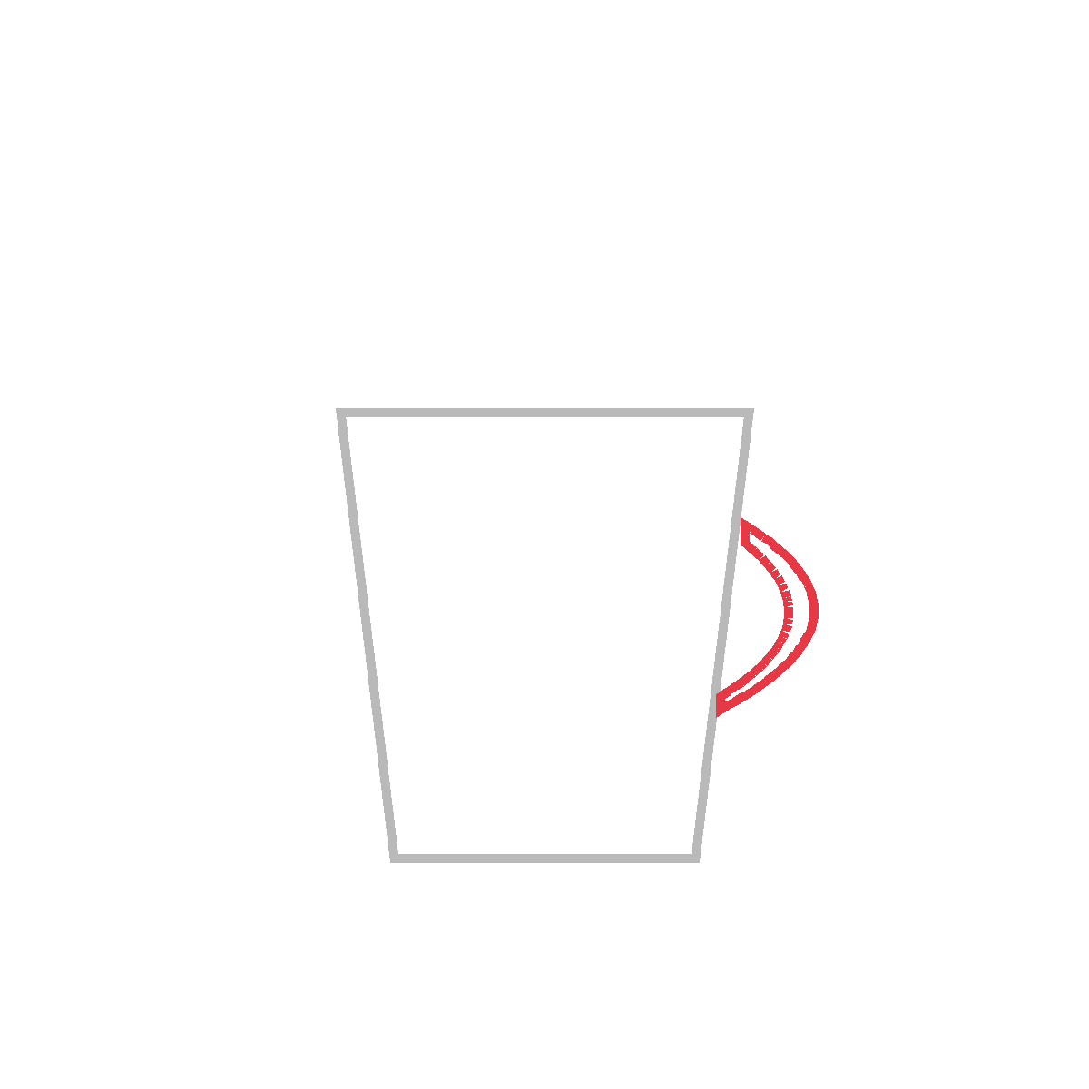 How to Draw Hot Chocolate — step 2