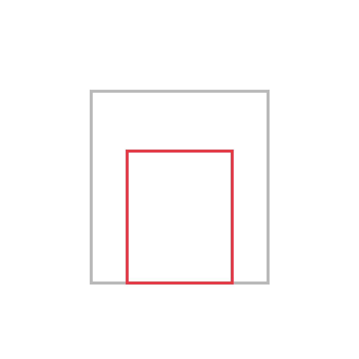 How to Draw a Fireplace — step 2