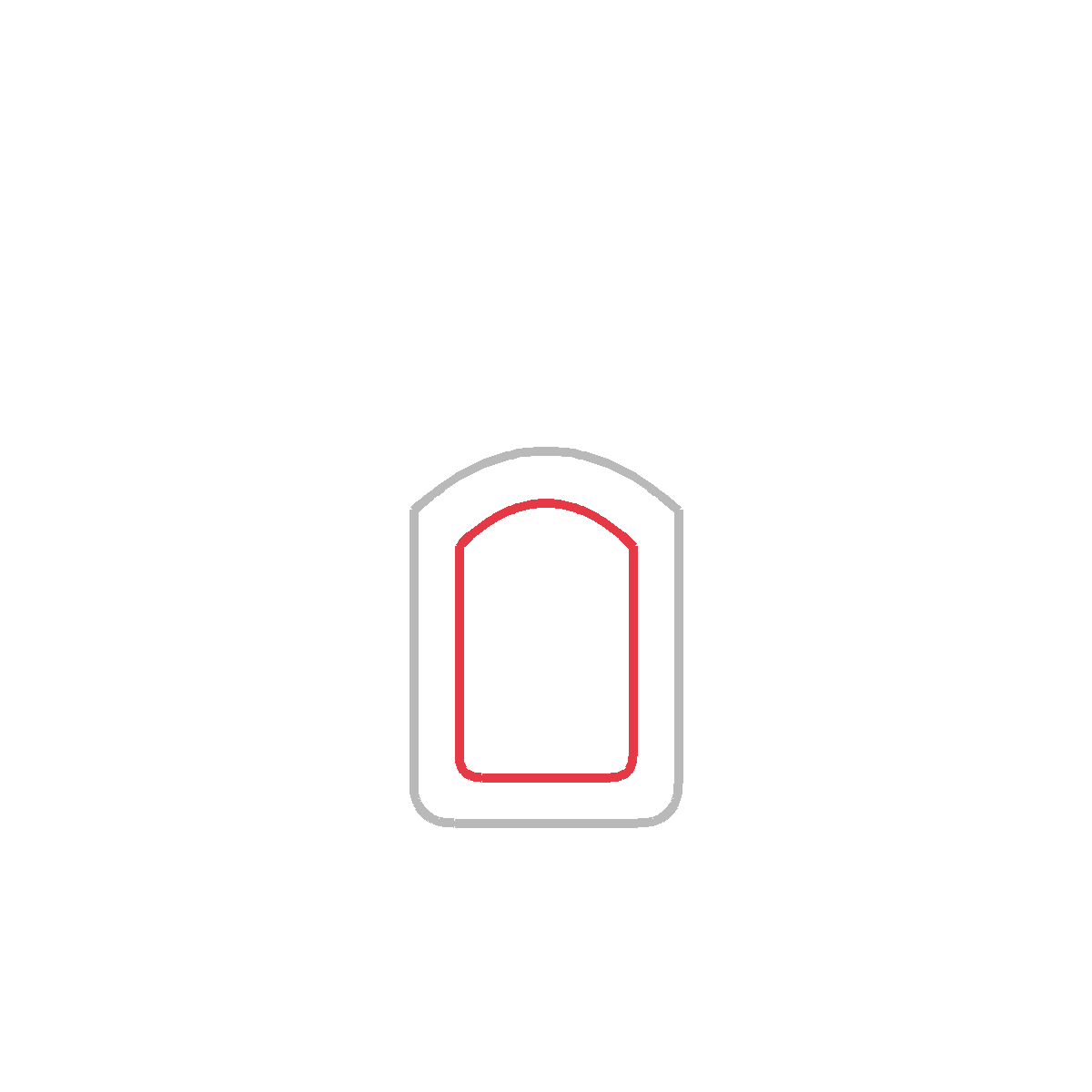 How to Draw a Toast — step 2