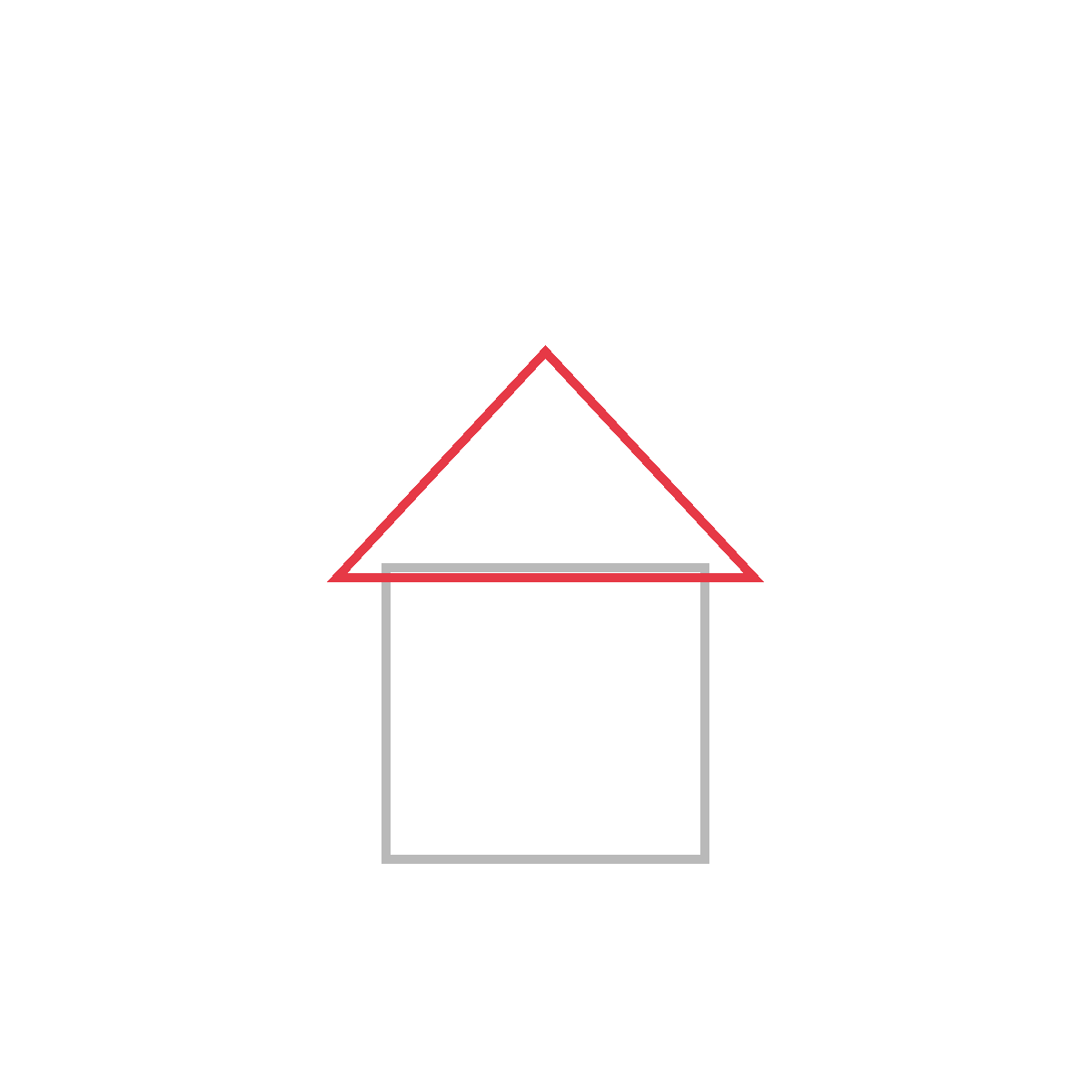 How to Draw a Haunted House — step 2