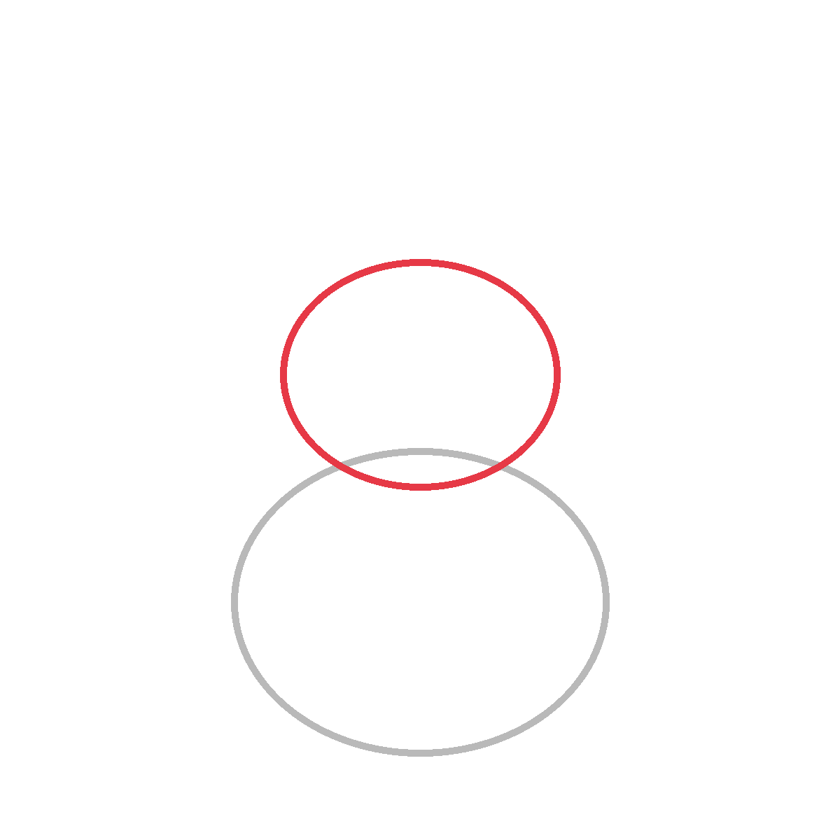 How to Draw a Snowman — step 2