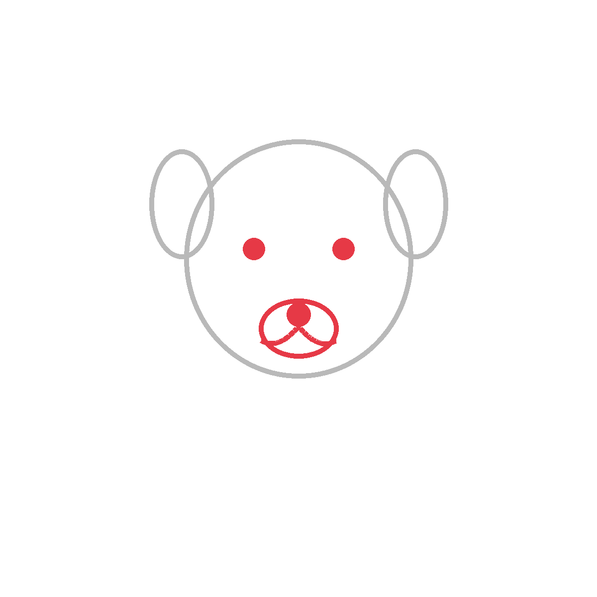 How to Draw a Dog — step 3