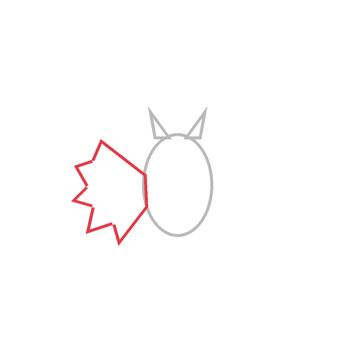 How to Draw a Bat — step 3