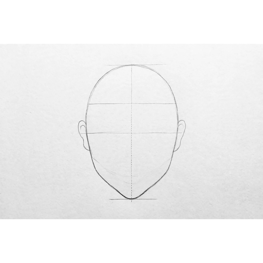 How to Draw a Portrait — step 3