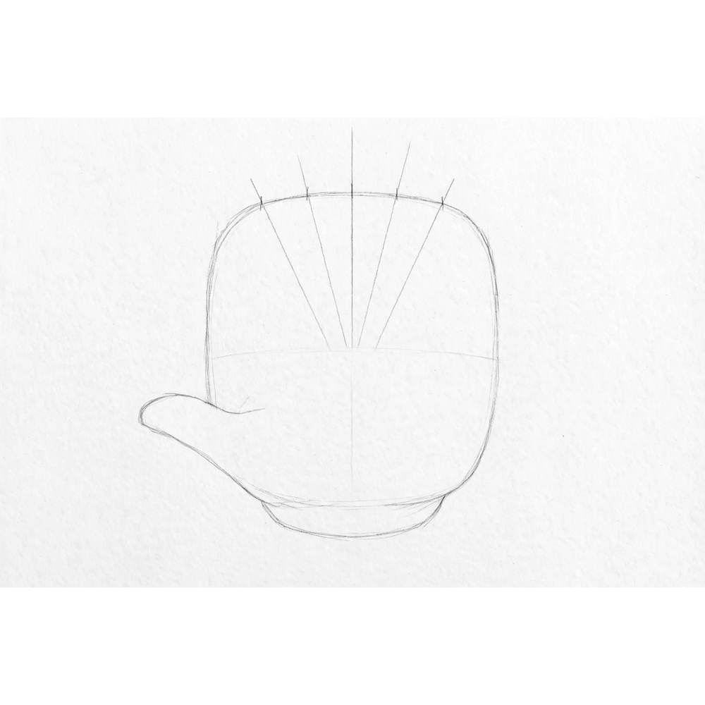 How to Draw a Hand — step 3