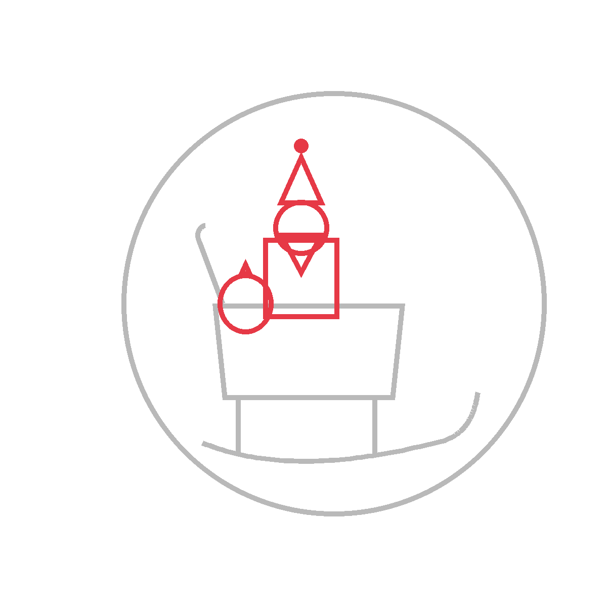 How to Draw Santa’s Sleigh — step 3