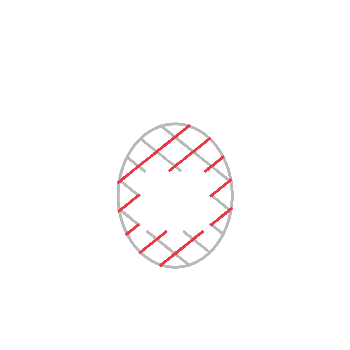 How to Draw a Pineapple — step 3