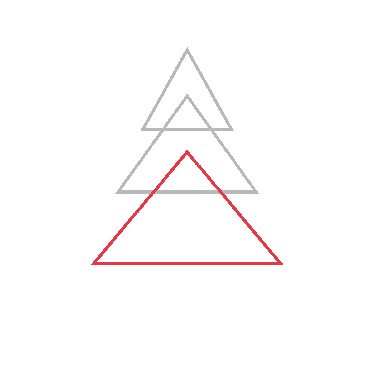 How to Draw a Christmas Tree — step 3