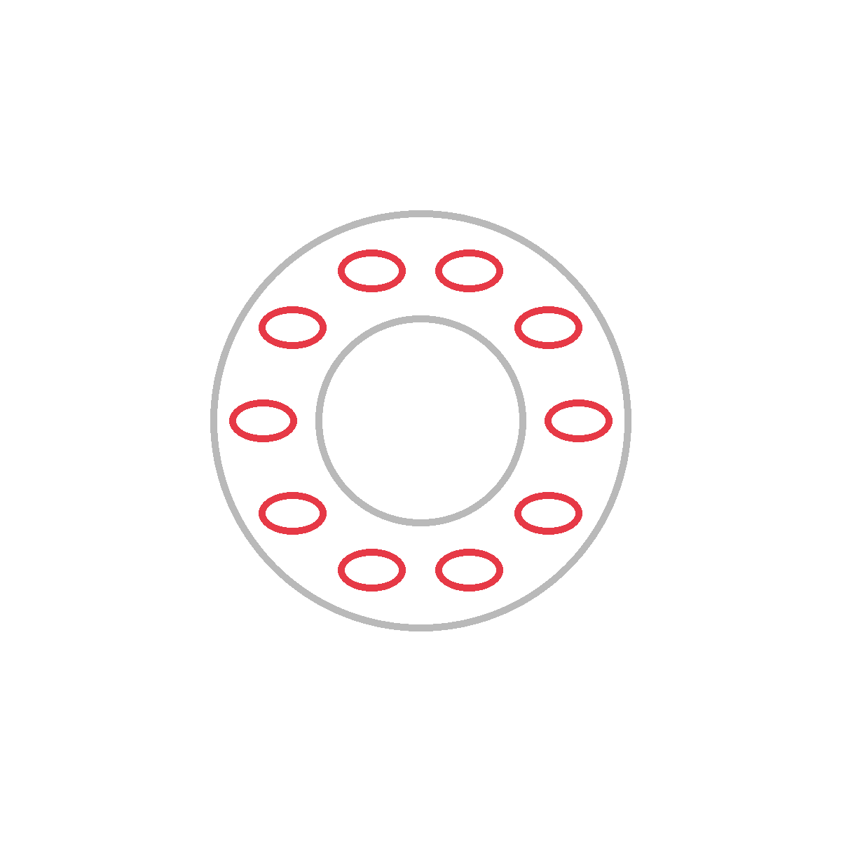 How to Draw a Wreath — step 3