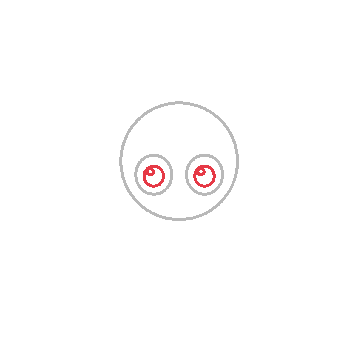 How to Draw a Chibi Face — step 3