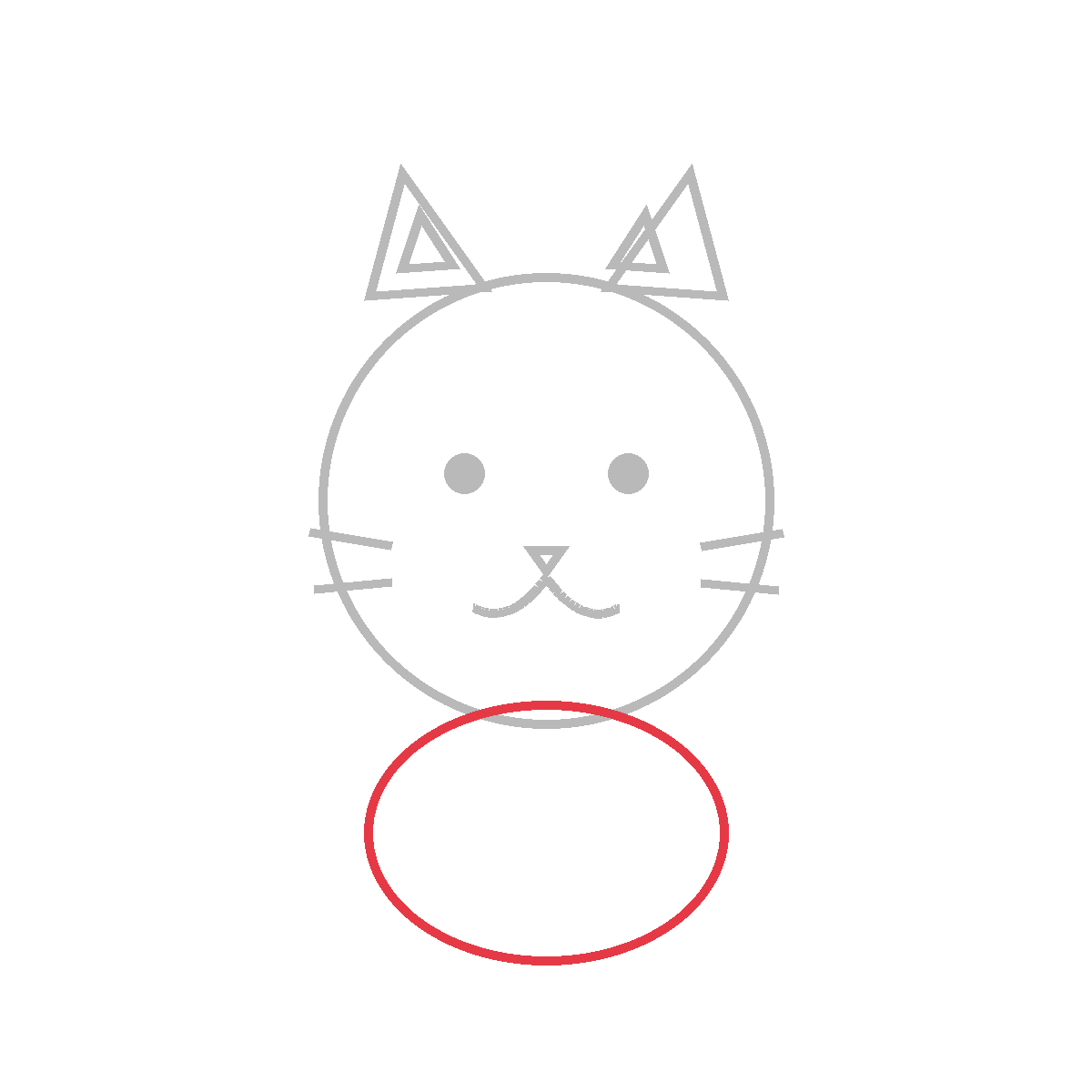 How to Draw a Cat — step 4