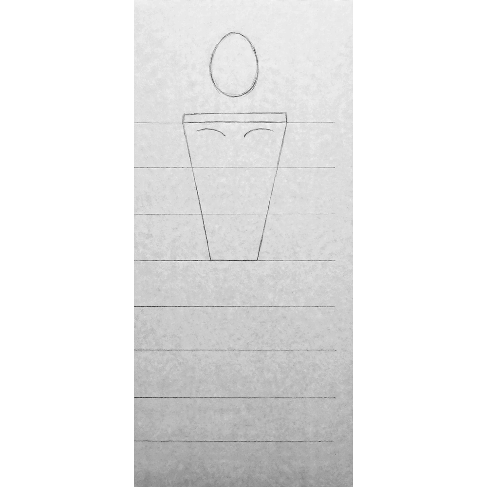How to Draw Male Body Proportions — step 4