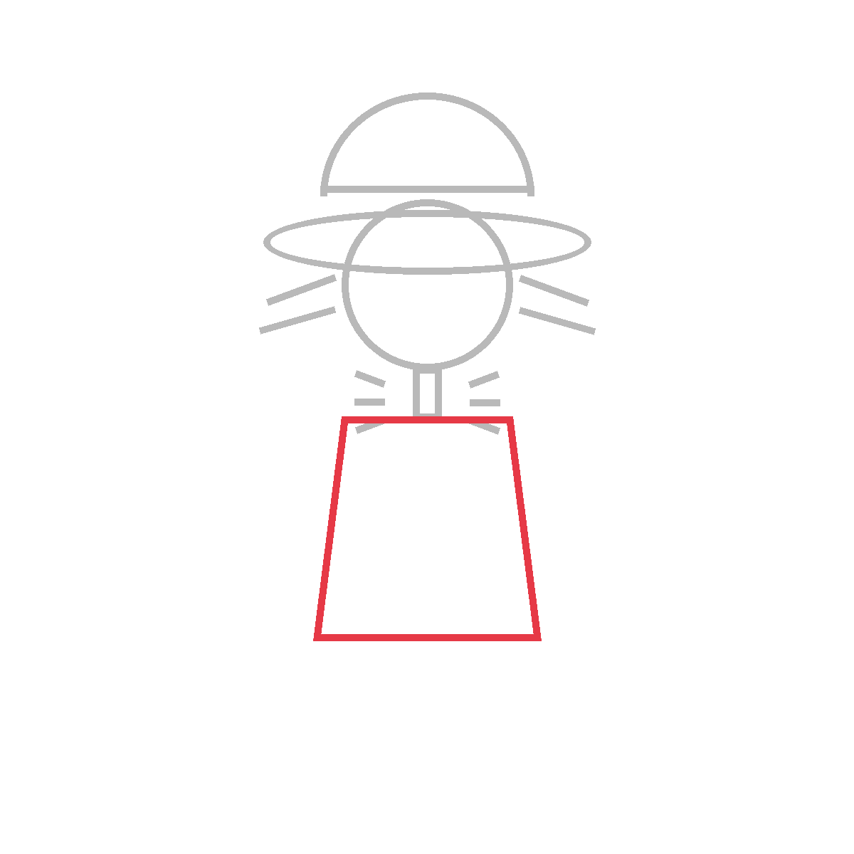 How to Draw a Scarecrow — step 4