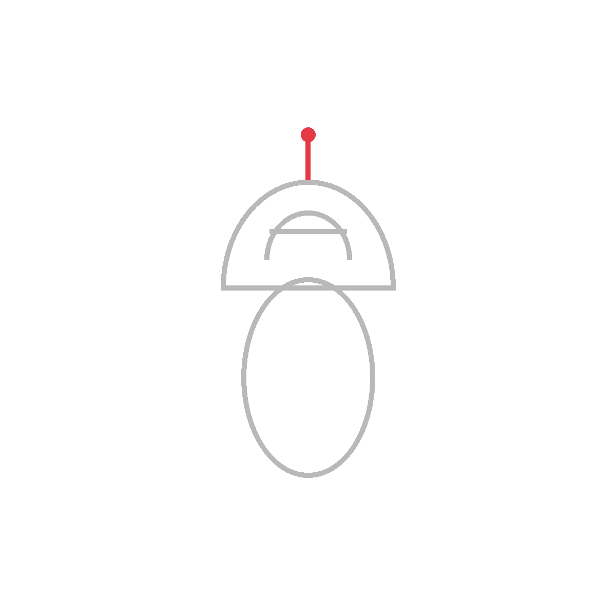 How to Draw an Acorn — step 4