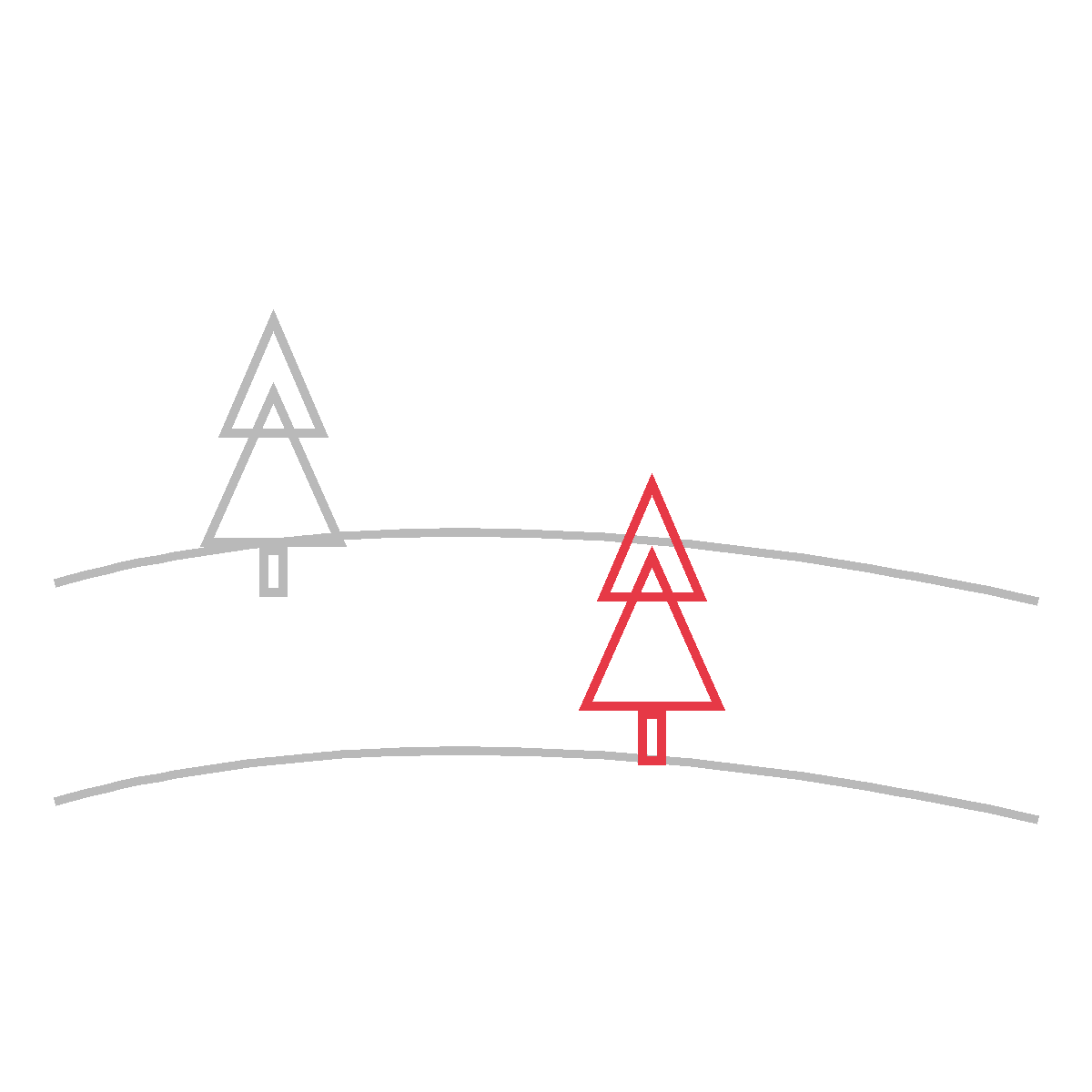 How to Draw a Winter Landscape — step 4