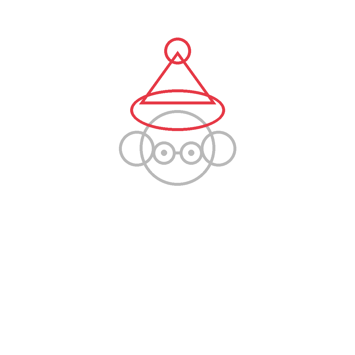 How to Draw Mrs. Claus — step 4