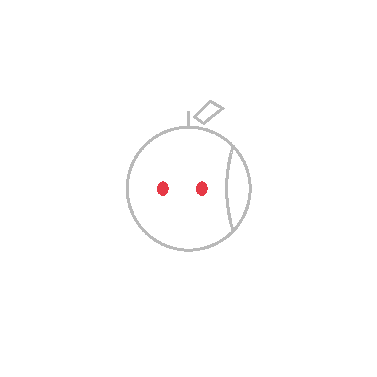 How to Draw a Peach — step 4