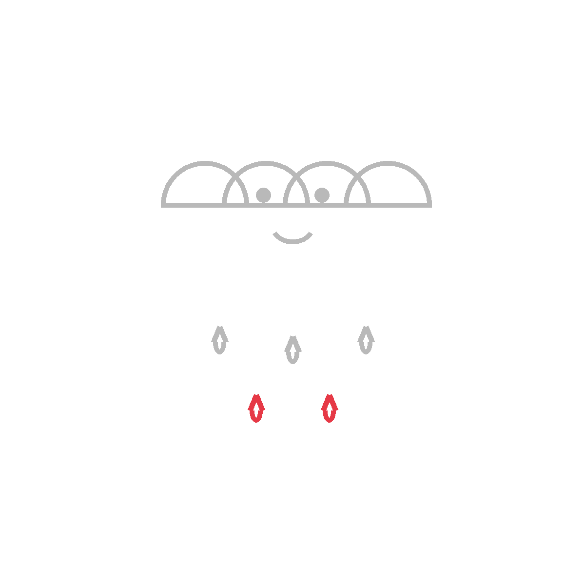 How to Draw a Rain Cloud — step 4