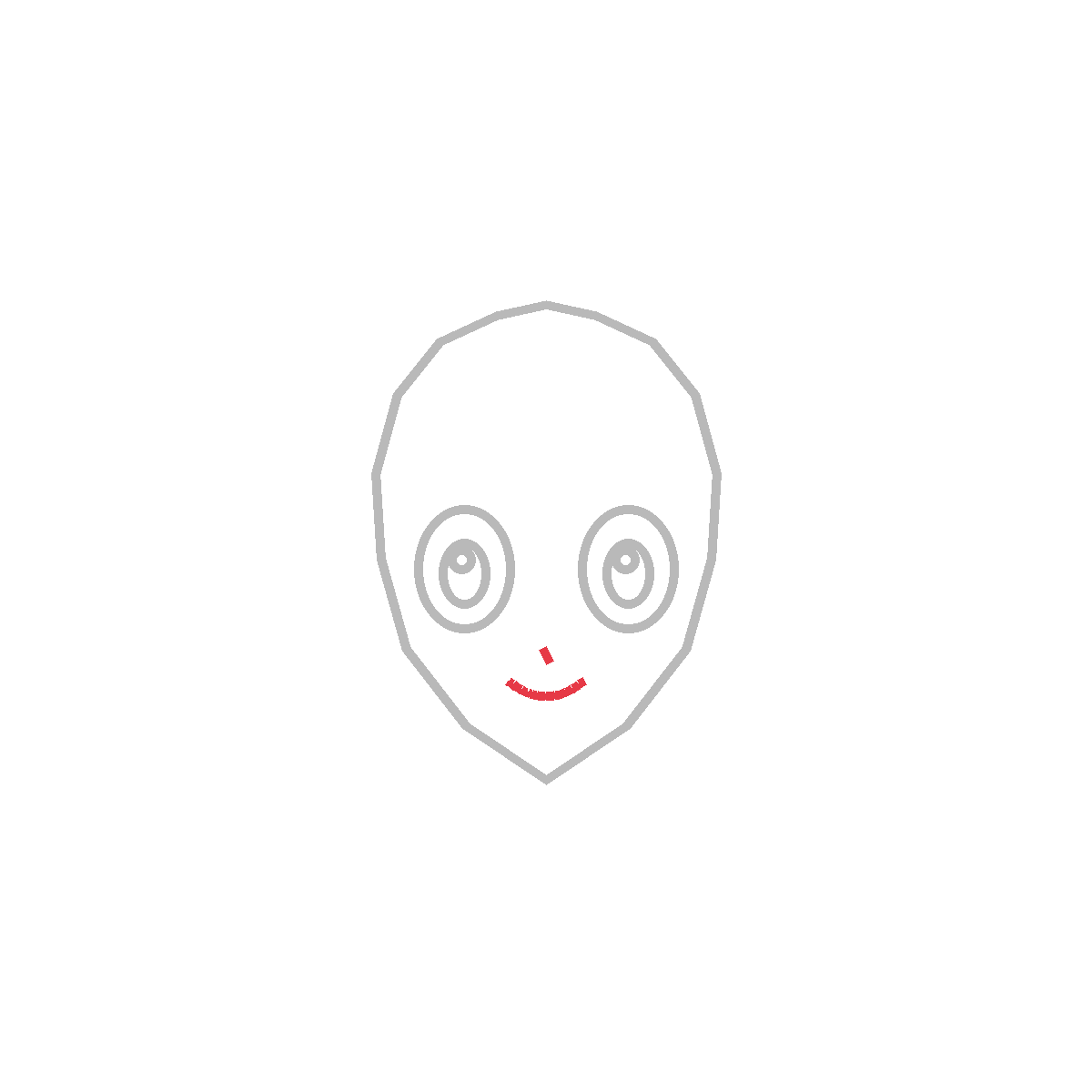 How to Draw an Anime Girl Face — step 4