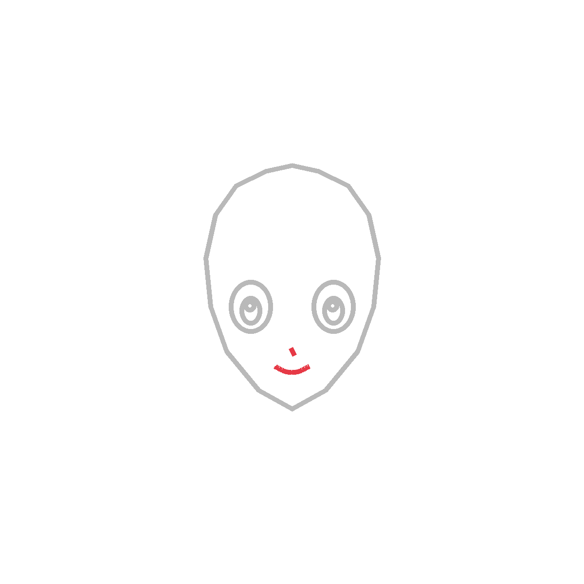How to Draw an Anime Boy Face — step 4