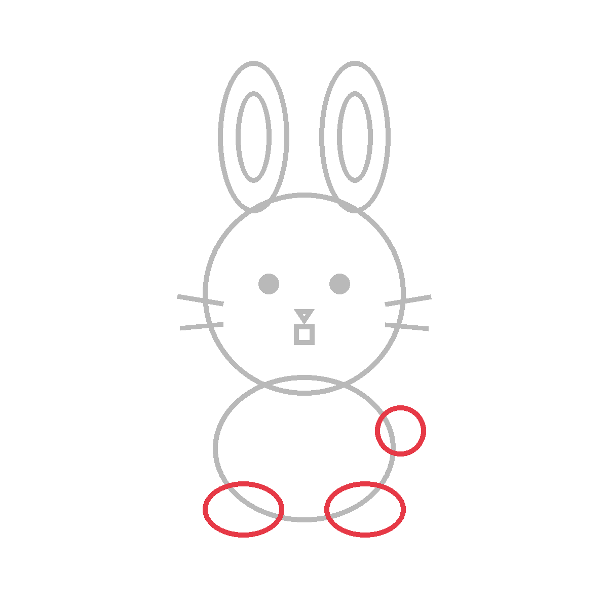 How to Draw a Bunny — step 5