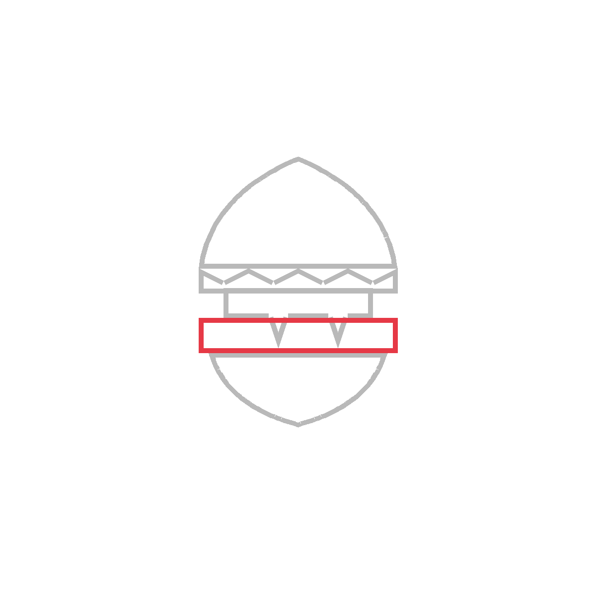 How to Draw a Burger — step 5