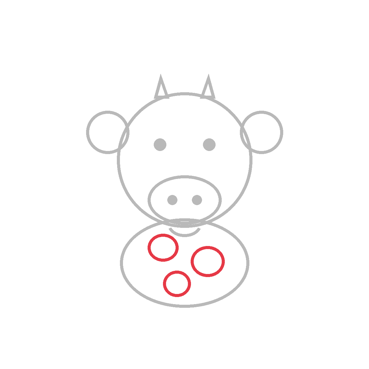 How to Draw a Cow — step 5