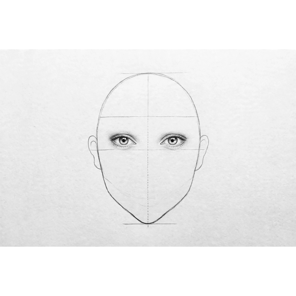 How to Draw a Portrait — step 5