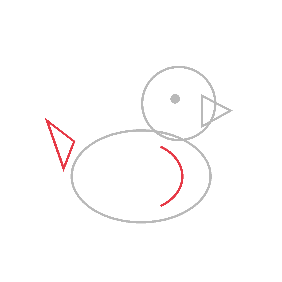 How to Draw a Duck — step 5