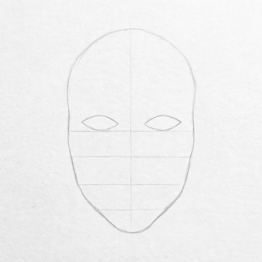 How to Draw a Human Face — step 5