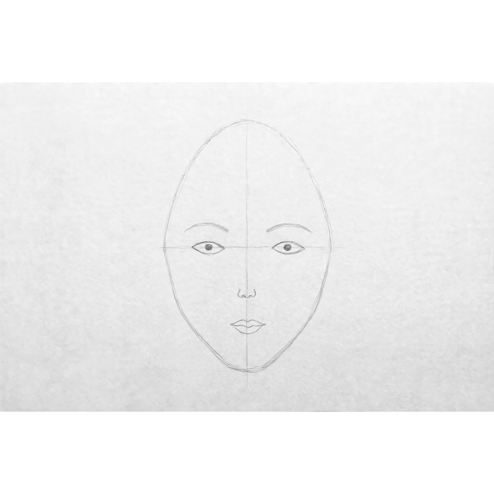 How to Draw Long Hair — step 5