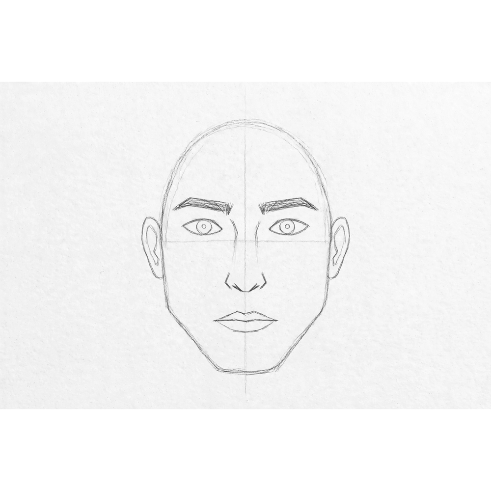 How to Draw Short Hair — step 5