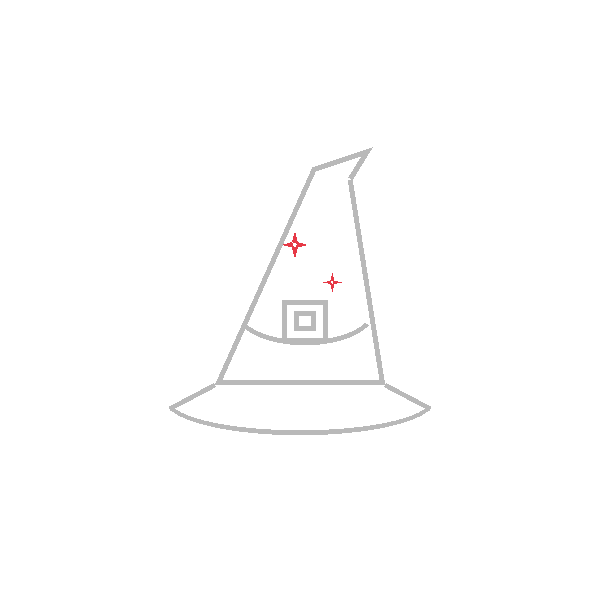 How to Draw a Witch Hat — step 5