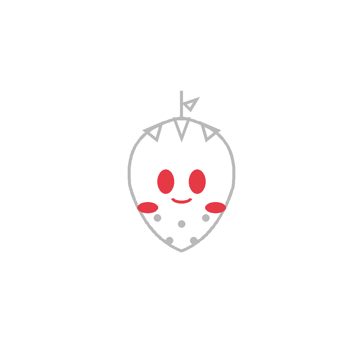 How to Draw a Strawberry — step 5
