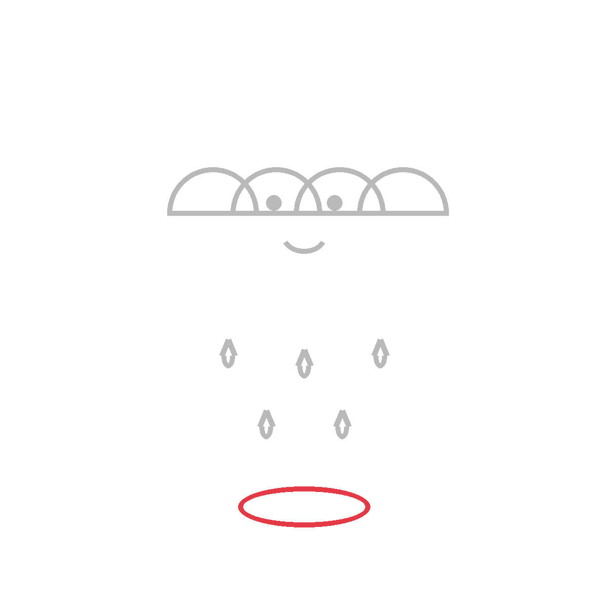 How to Draw a Rain Cloud — step 5