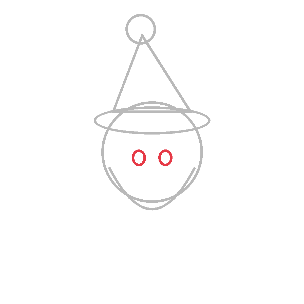 How to Draw Santa — step 5