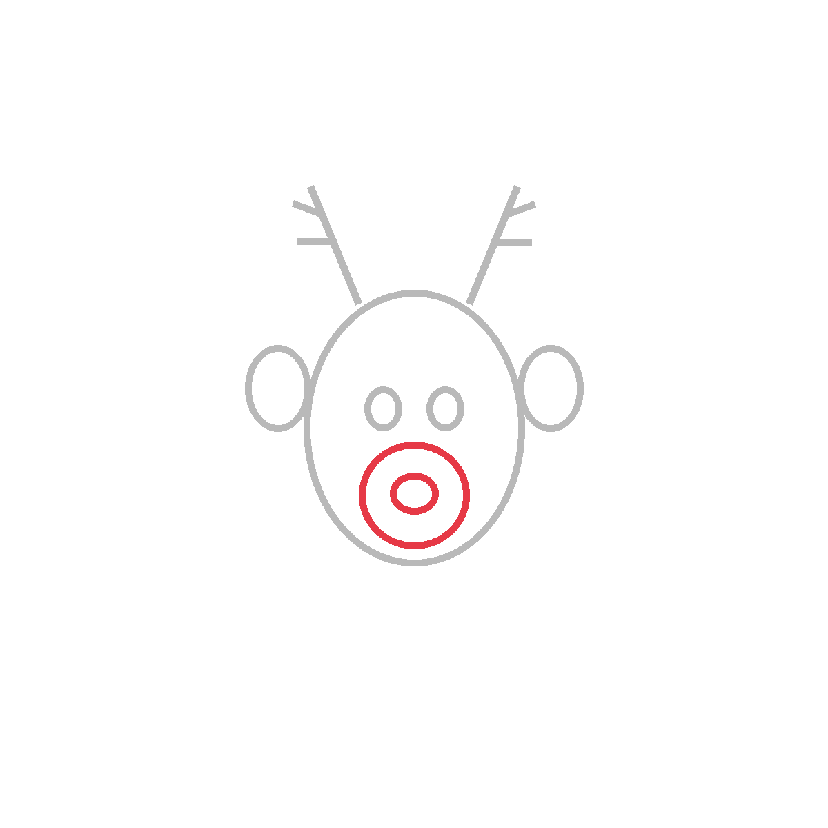 How to Draw a Reindeer — step 5