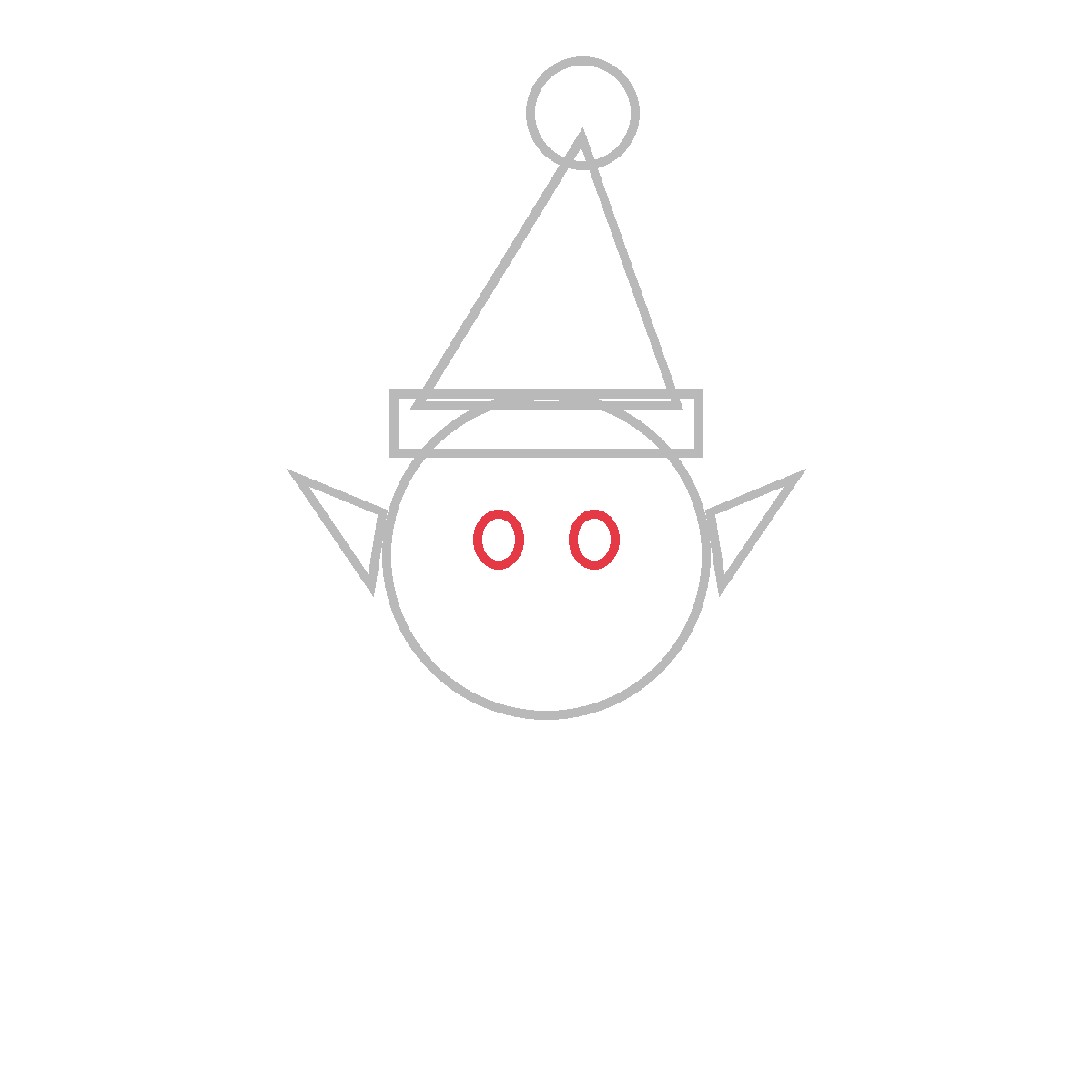 How to Draw an Elf — step 5