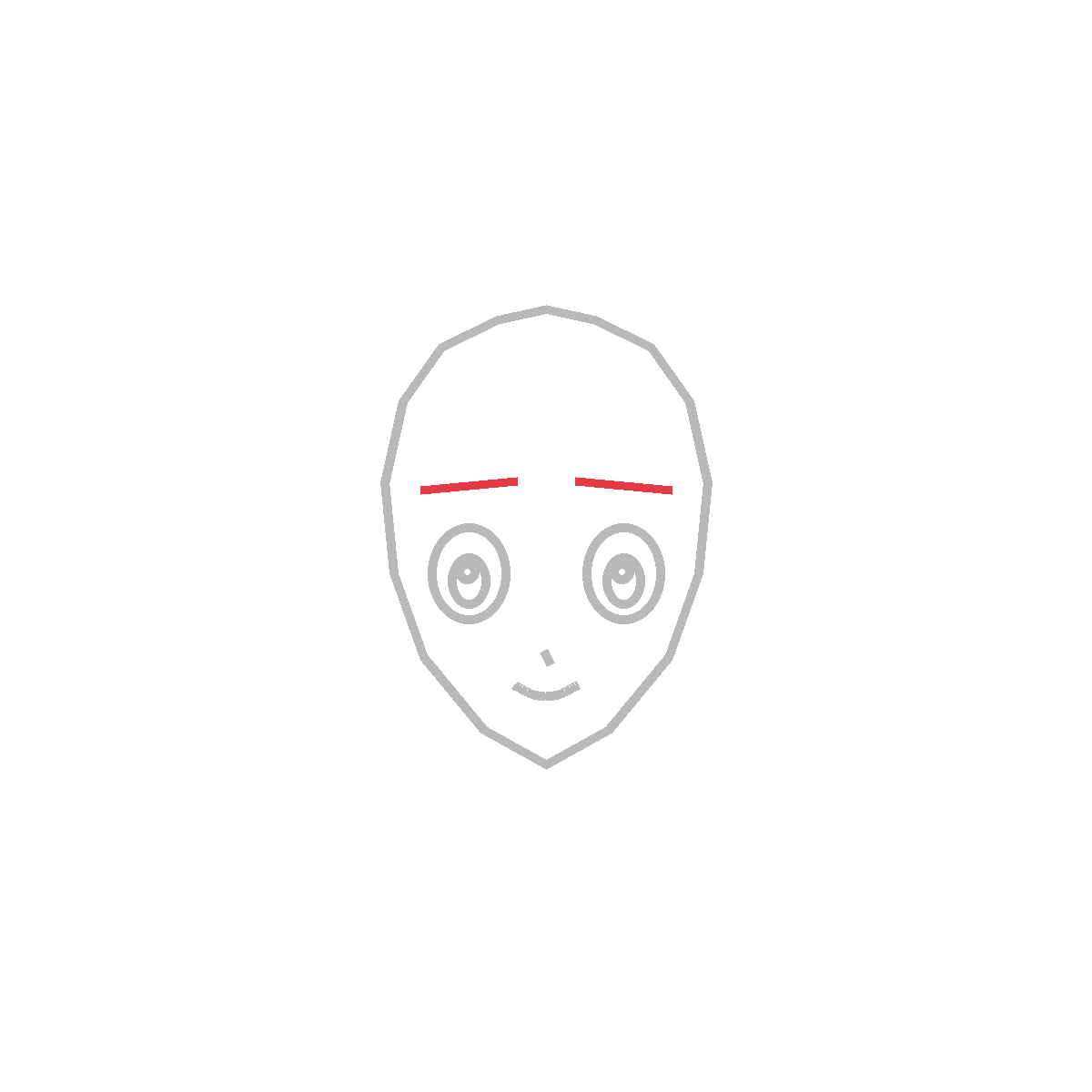 How to Draw an Anime Boy Face — step 5